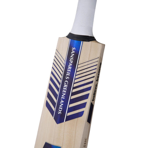 SG Slammer Classic Traditionally Shaped English Willow Cricket Bat (Leather Ball) - KIBI SPORTS