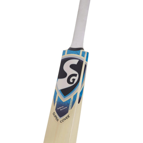 SG Super Cover™ Traditionally Shaped English Willow Cricket Bat (Leather Ball) - KIBI SPORTS