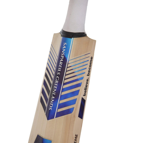 SG Triple Crown Xtreme Finest English Willow grade 3 Cricket Bat (Leather Ball) - Full Size - KIBI SPORTS