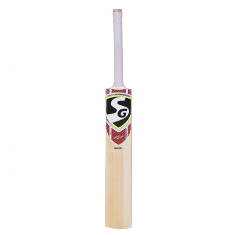 SG Valor Premium Kashmir Willow traditional shaped Cricket Bat (Leather Ball) - KIBI SPORTS