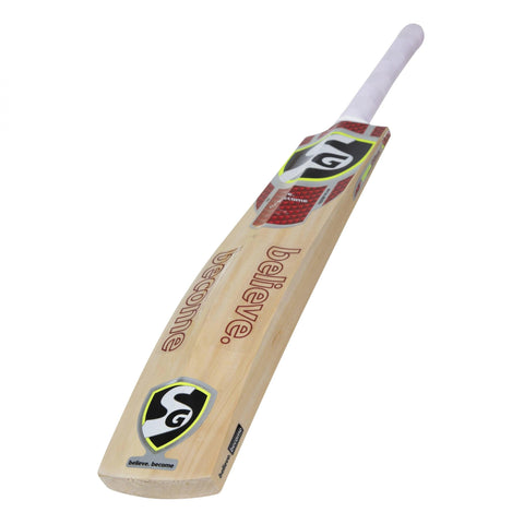 SG Valor Premium Kashmir Willow traditional shaped Cricket Bat (Leather Ball) - KIBI SPORTS