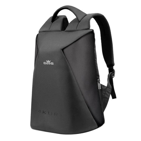 Akura Anti-Theft 15.6 inch Laptop Backpack (Black) | KIBI Sports