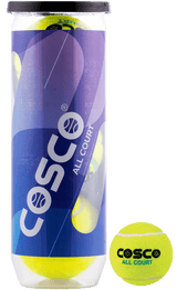 Cosco All Court Tennis Ball, Pack of 3 | KIBI Sports - KIBI SPORTS