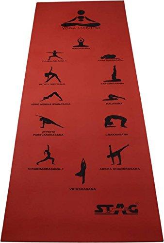 STAG Mantra Asana Yoga Mat with Bag | KIBI Sports - KIBI SPORTS