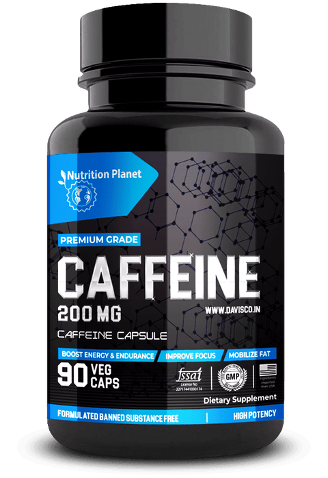Nutrition Planet Caffeine | 90 capsules | KIBI Sports - KIBI SPORTS