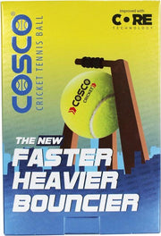 Cosco Light Cricket Tennis Ball (Pack of 6) | KIBI Sports
