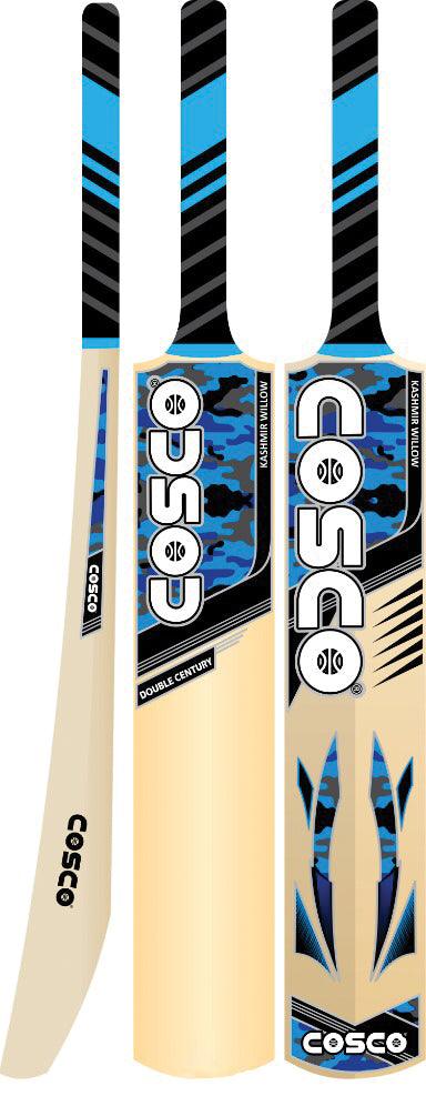 Cosco Double Century kashmir willow Cricket Bat | KIBI Sports