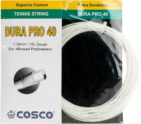 Cosco Dura Pro 40 Racquet Strings | KIBI Sports