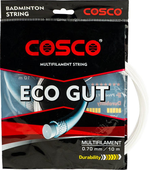 Cosco Eco Gut Badminton String (White) | KIBI Sports