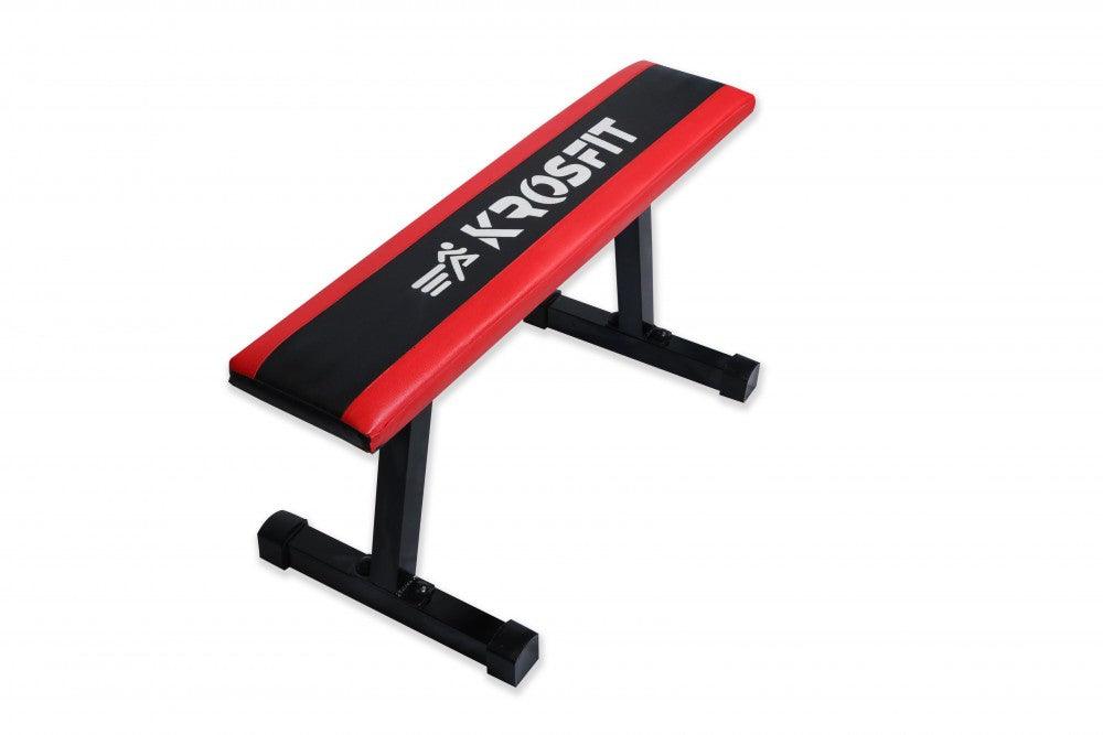 KrosFit Regular Flat Bench | GYM | KIBI Sports - KIBI SPORTS