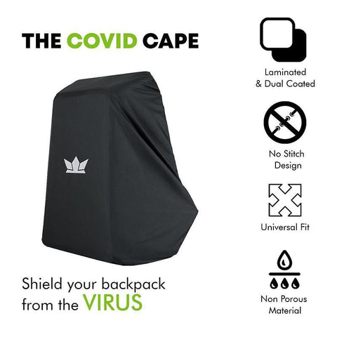 The COVID Cape - Virus Shield and Rain Cover of Backpack | KIBI Sports