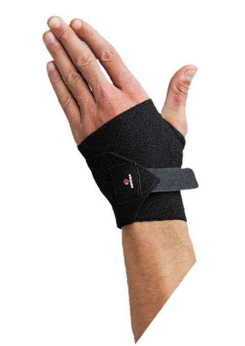 Omtex Hand Support - Black - Free Size - Velcro Strap | KIBI Sports