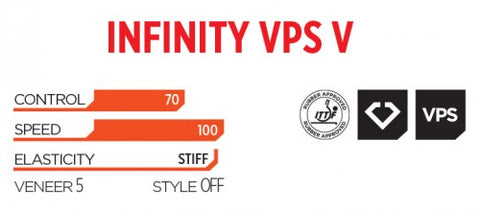 Cosco Stiga Infinity VPS V Table Tennis Blade | KIBI Sports