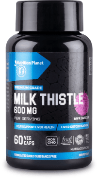 Nutrition Planet Milk Thistle | 60 capsules | KIBI Sports - KIBI SPORTS
