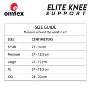 Omtex Elite Knee Support | KIBI Sports - KIBI SPORTS