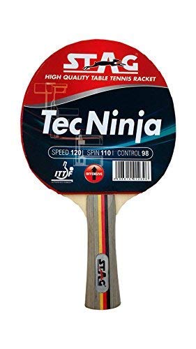 Stag Tec Ninja Table Tennis Racquet | Advanced | KIBI Sports