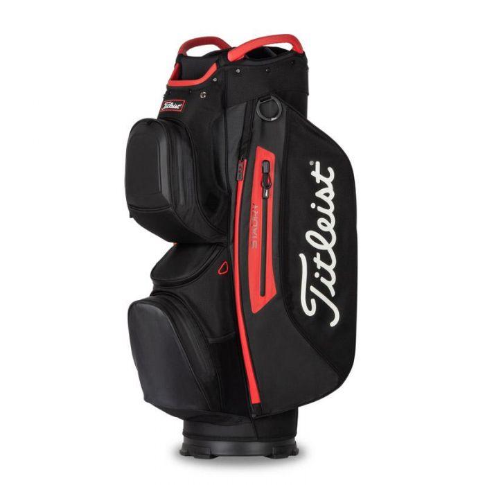 Titleist 2021 Cart 15 StaDry Cart Golf Bag-Black - KIBI SPORTS