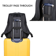 Ghost - Anti-Theft Laptop Backpack (Daring Texture) | KIBI Sports