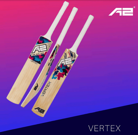 A2 VERTEX English Willow Cricket Bat | Cricket | KIBI Sports - KIBI SPORTS