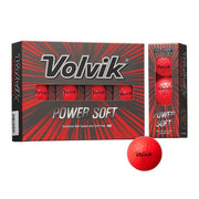 Volvik Power Soft Golf Balls-Red - KIBI SPORTS